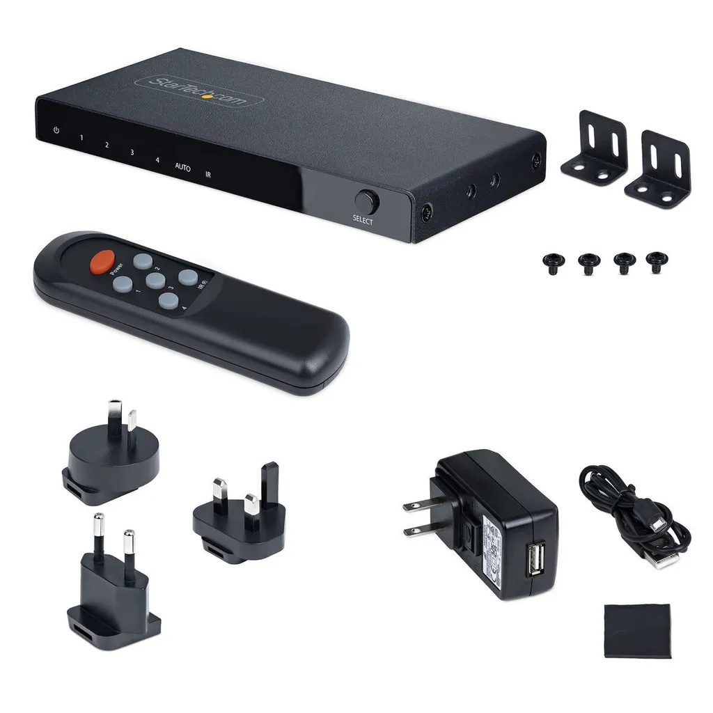 Switch HDMI 2.1 StarTech 8K HDR - Multi-Sorgente 4 Porte Automatico - 4