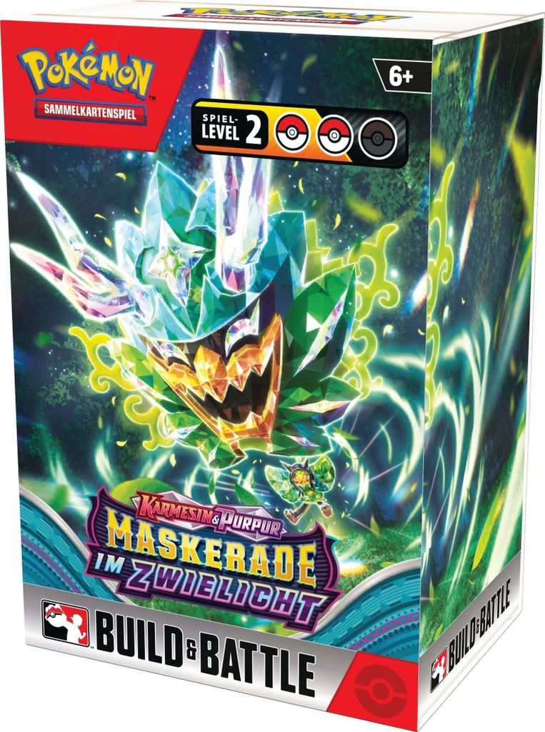 Pokemon Twilight Masquerade Build & Battle Box Italienisch Produktbild 