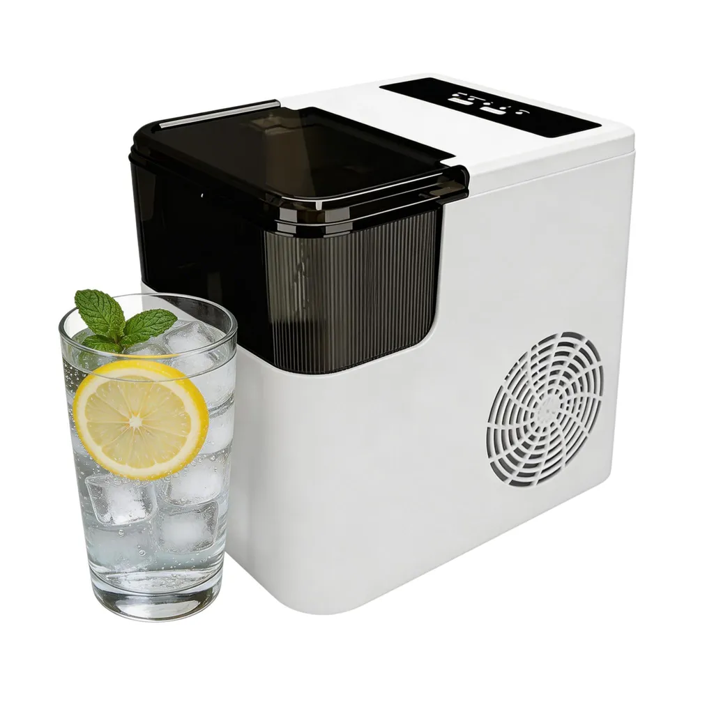 Zimilo Machine à Glaçons Compacte - 12kg/24h - 165W - Fini le manque