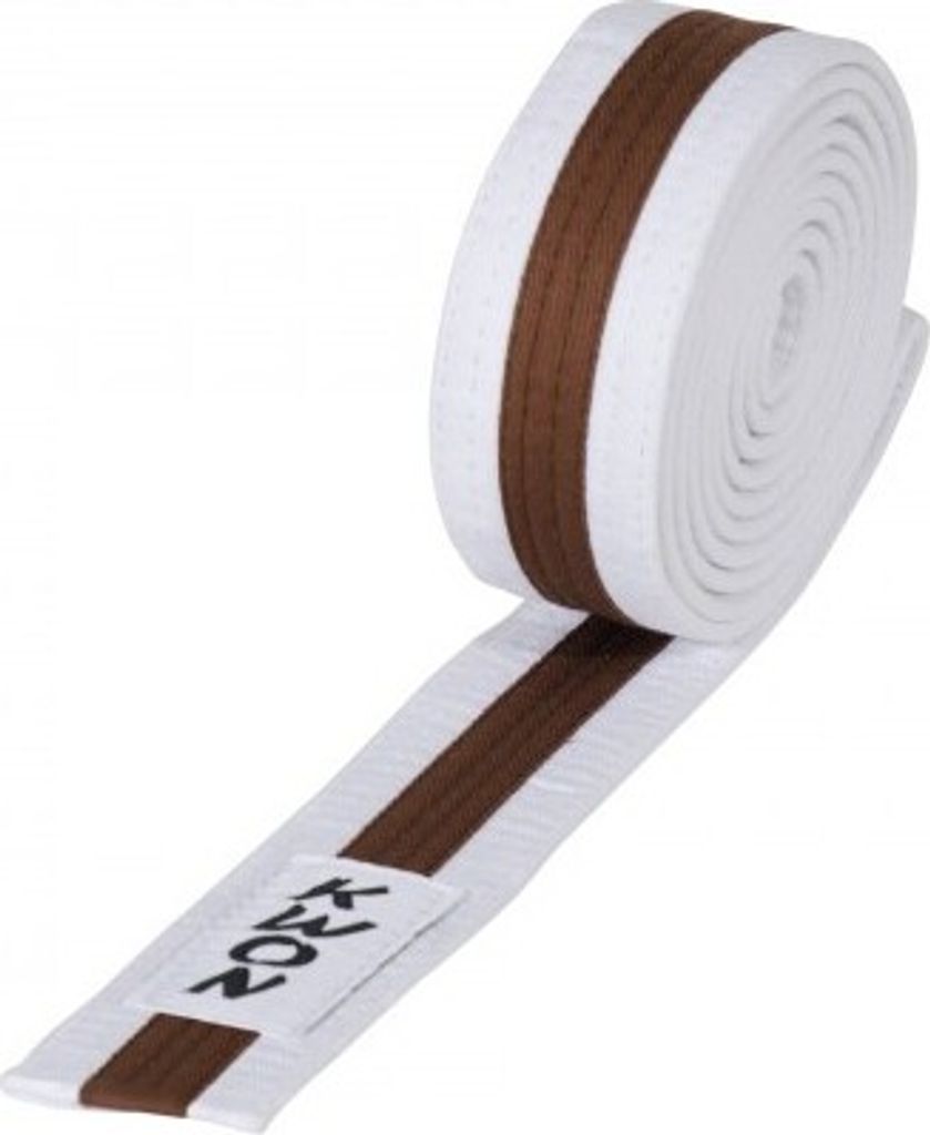 Kindergürtel mehrfarbig. versch. Längen weiß/braun/weiß 300