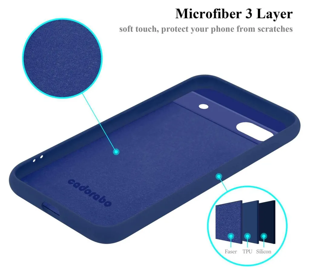 Google Pixel 4A 4G guscio nero in tpu - Xeptio