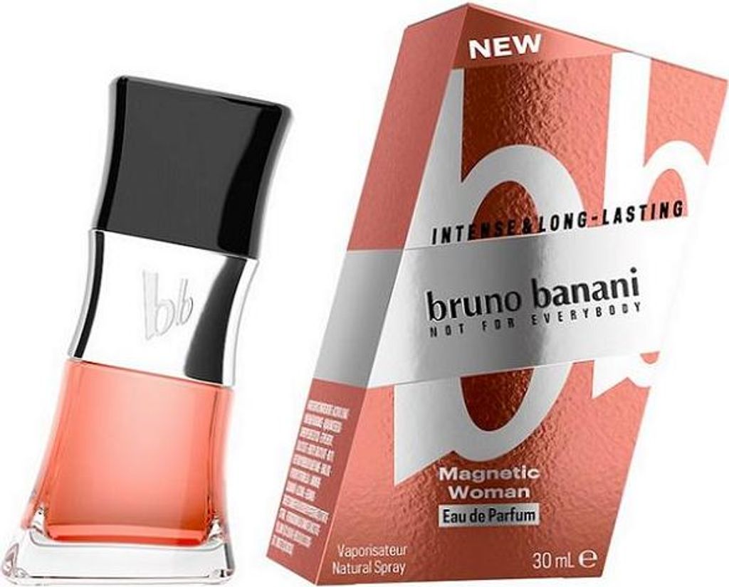 Bruno Banani Magnetic Woman Eau de Parfum für Damen 30 ml Produktbild 