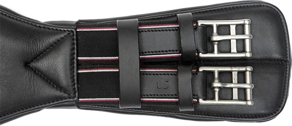 Kavalkade Kurzgurt Softleder COMFORT elastisch, Größe:50, Farbe:schwarz