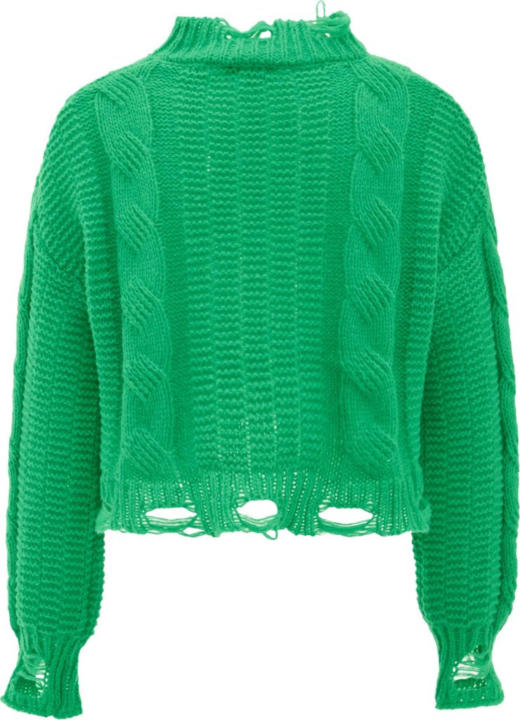 Gaya damen pullover - grün, M/L