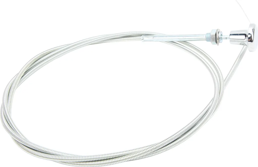 Câble de Commande de Starter Carburateur Universel de 183cm Noir