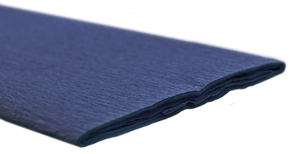 Rotolo Carta Crespa Werola Blu Lapponia 12061118 - 50x250 cm DIY