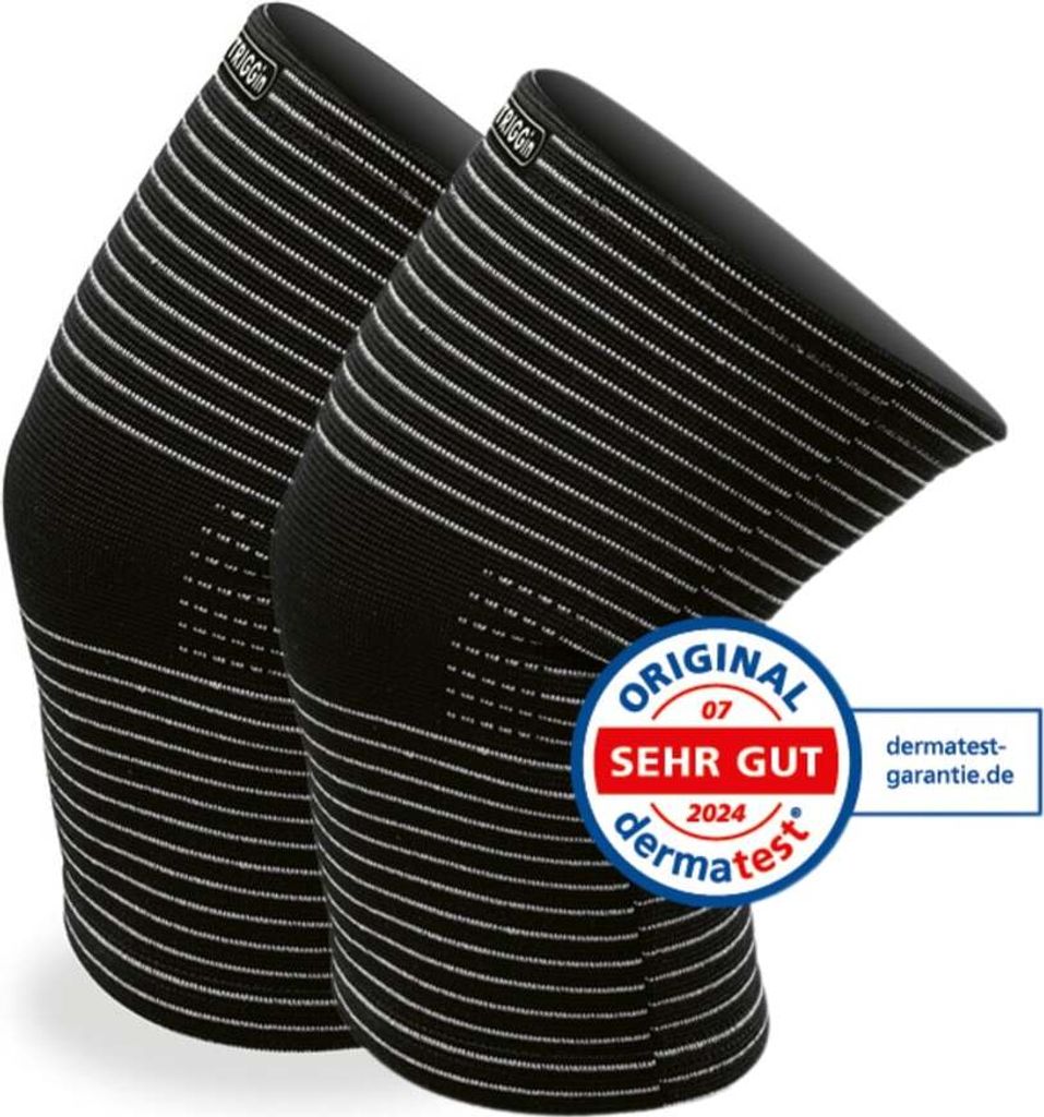 TRIGGin 2x Kniebandage – Stabilisierung des Knies bei Produktbild 