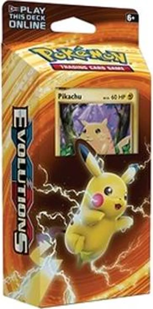 Améliorez votre Deck Pokémon avec le Pack Pikachu Power XY Évolutions JCC