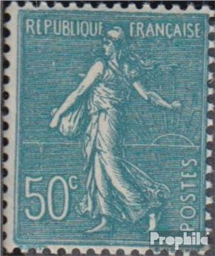 Briefmarken Frankreich 1921 Mi 143 postfrisch Säerin Produktbild 