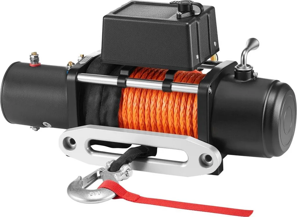Treuil 13500 lb pour éviter l'enlisement avec télécommande et corde robuste
