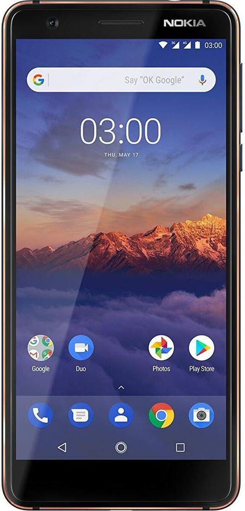 Nokia Smartphone 3.1 13,2cm (5,2 pouces), 4G, 2GB, 16GB, Image du produit 