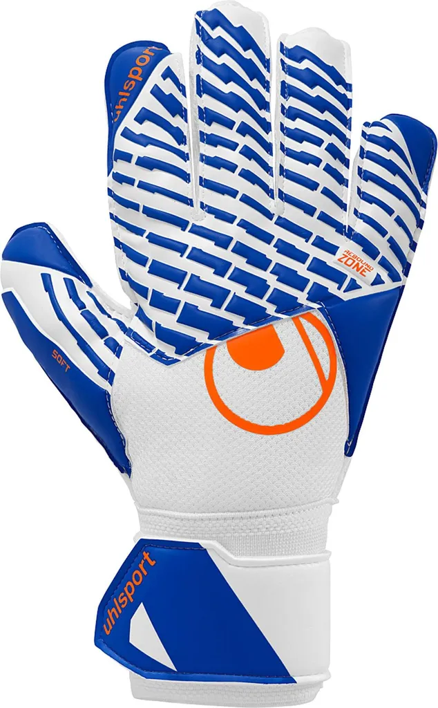 Uhlsport FM Soft Advanced Gants avec Mousse Soft et Grip Orange Fluo 8,5