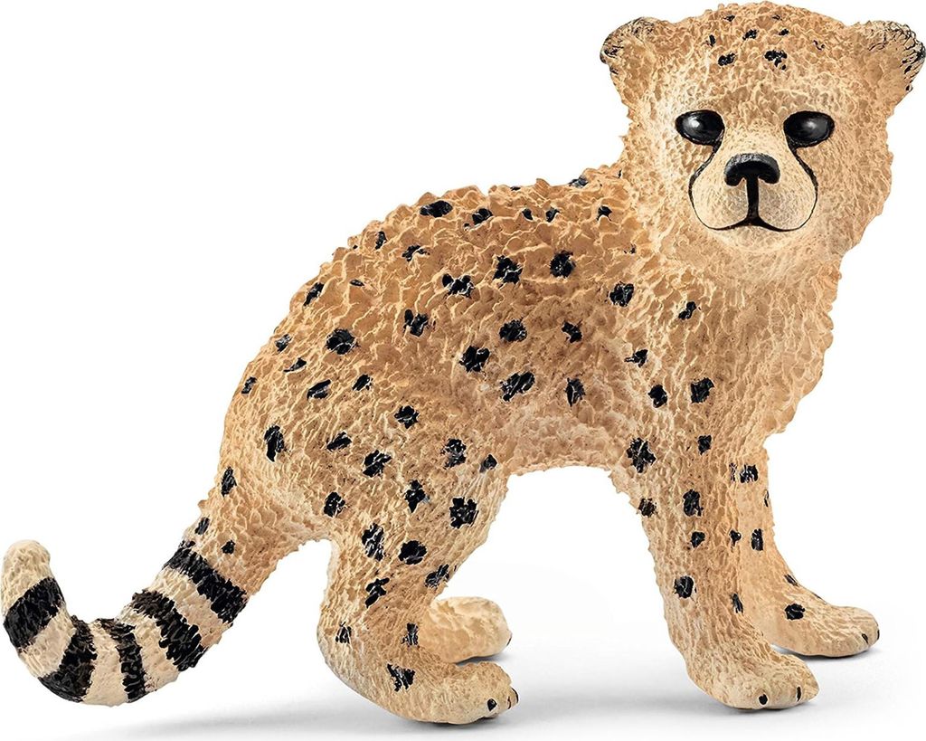 Schleich Wild Life - Gepardenjunge Figur, Kinderfigur 3+