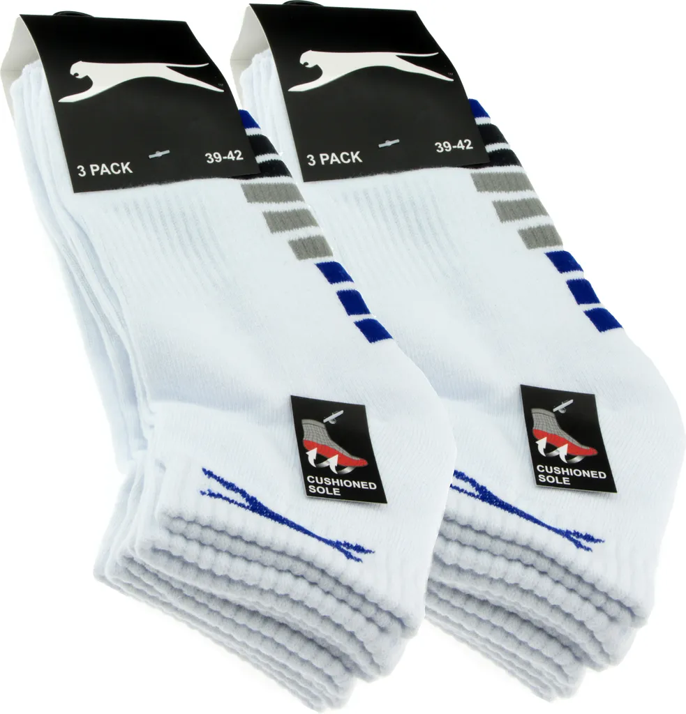 Socks White Slazenger Pack Trainer Socks Mens Socks Sports Direct