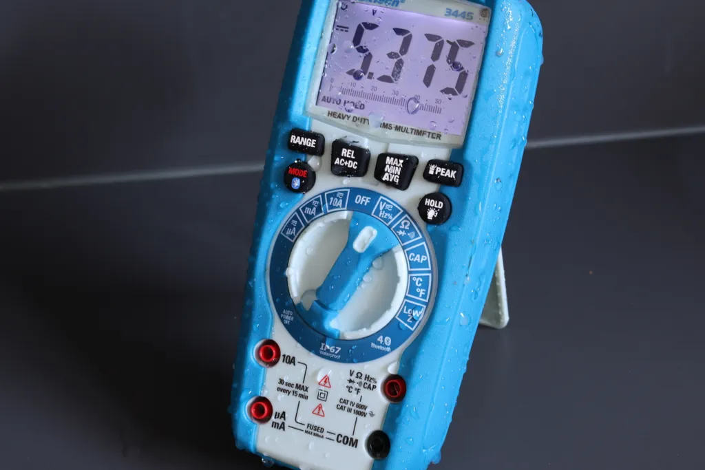 Multimètre True RMS PeakTech P 3445 Bluetooth avec affichage rétroéclairé - 9