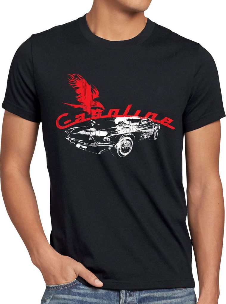 style3 Muscle Car T-Shirt Herren fastback