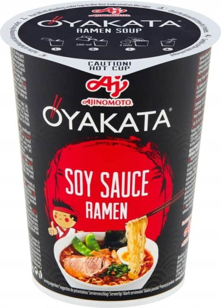 Oyakata Instant-Ramen-Suppe mit Sojasauce 63 g