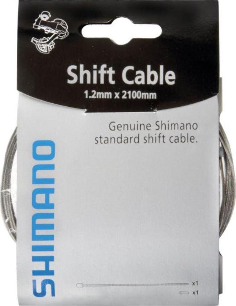 SHIMANO Übertragungskabel - CABLE 1,2x2100 mm - Silber Produktbild 