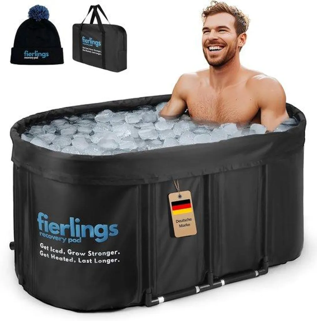 Bain de glace pliable 120 cm : fini les courbatures, isolation top