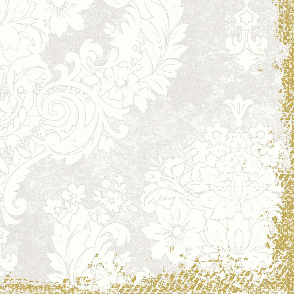Duni Servietten Royal white 40x40cm 3lagig 250 Stück