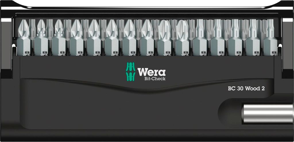 Wera 05057438001 Wera Bit-Check 30 Wood 2 SB Immagine del prodotto 
