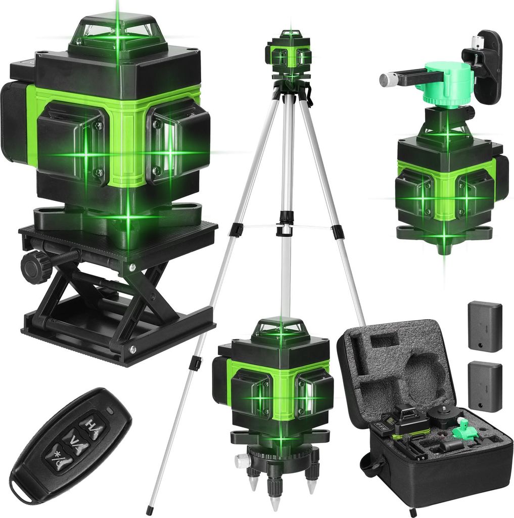 Multifunkčné 4D laserové nivelačné zariadenie so 16 Obrázok produktu 