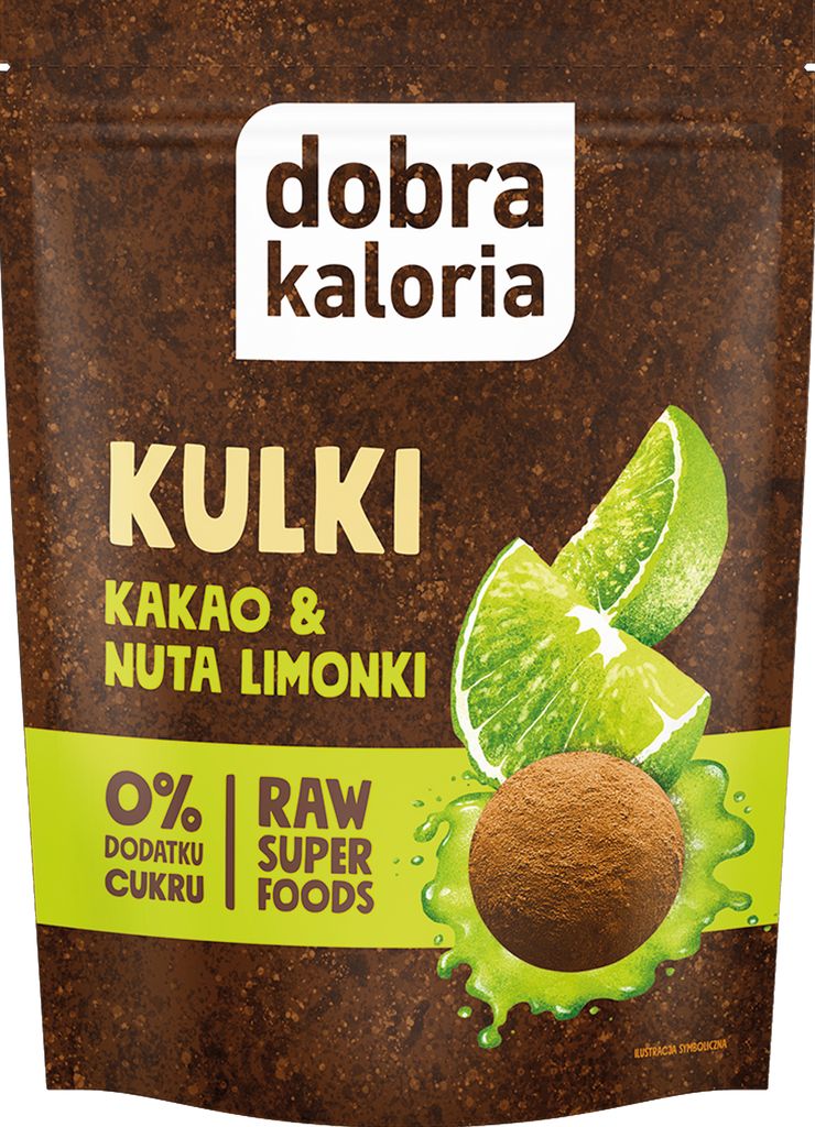 DALTOVÉ GULIČKY KAKAOVÉ A LIMETKA BEZ PRIDANÉHO CUKRU 58 g Obrázok produktu 