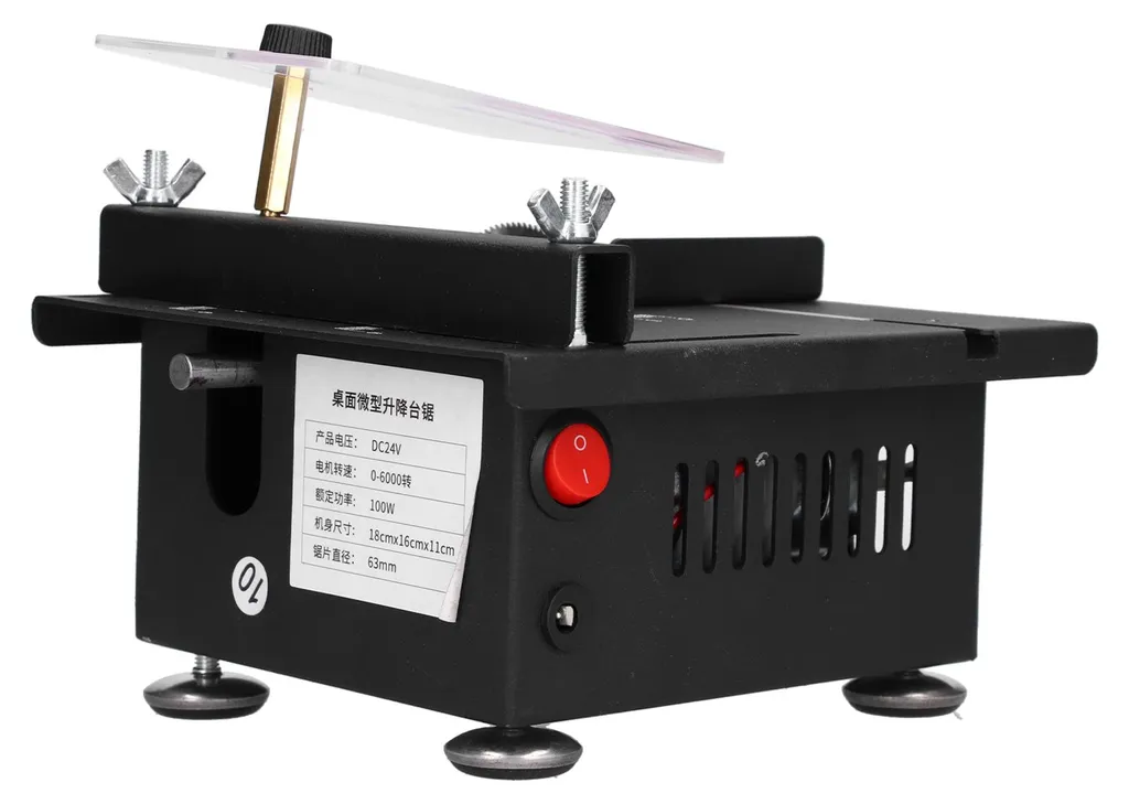 Scie circulaire de table pour maquettes bois et petits travaux de DIY
