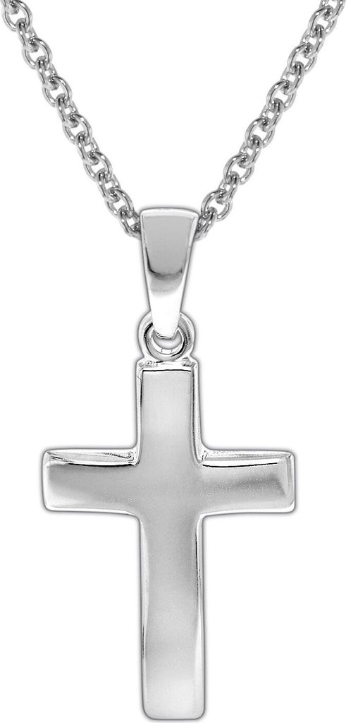 trendor 35868 Kinder Halskette mit Kreuz 925 Silber 1