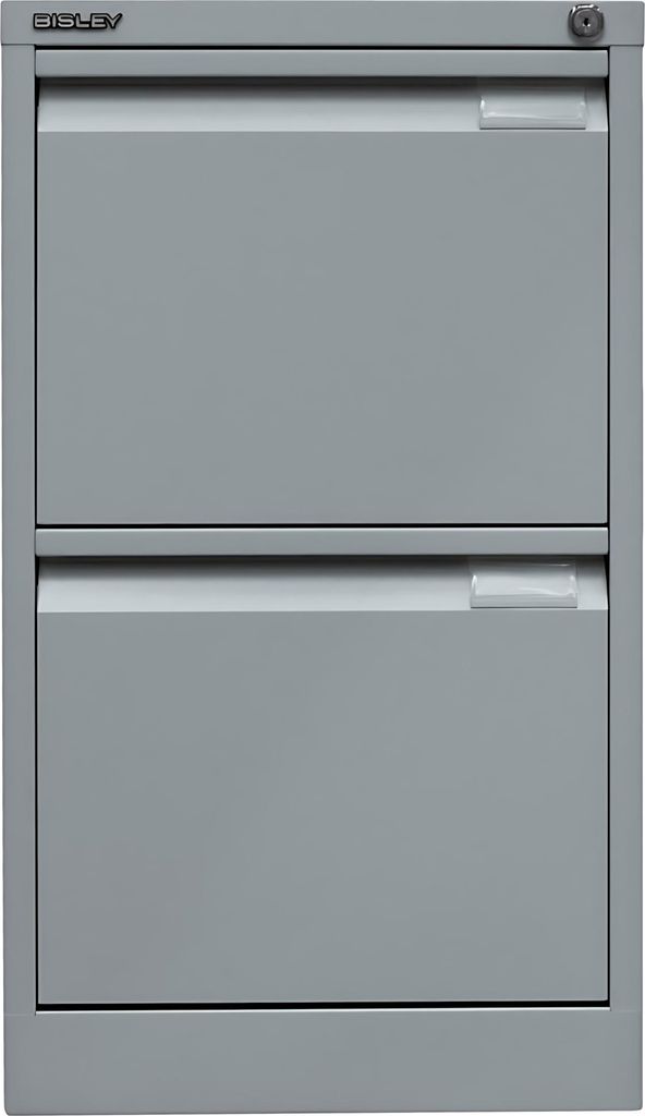 Bisley Hängeregistraturschrank, einbahnig 2 HR-Schubladen