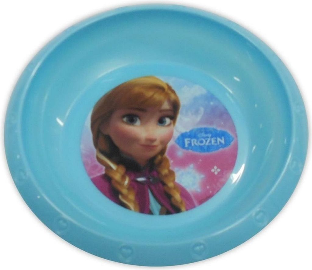Kleine Melamin Frozen Schale Müslischale Schüssel hellblau Produktbild 