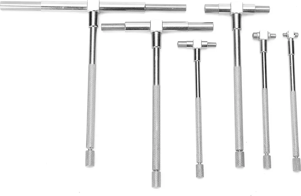 Set de 6 jauges d'alésage réglables avec piston à ressort et blocage vis - 3