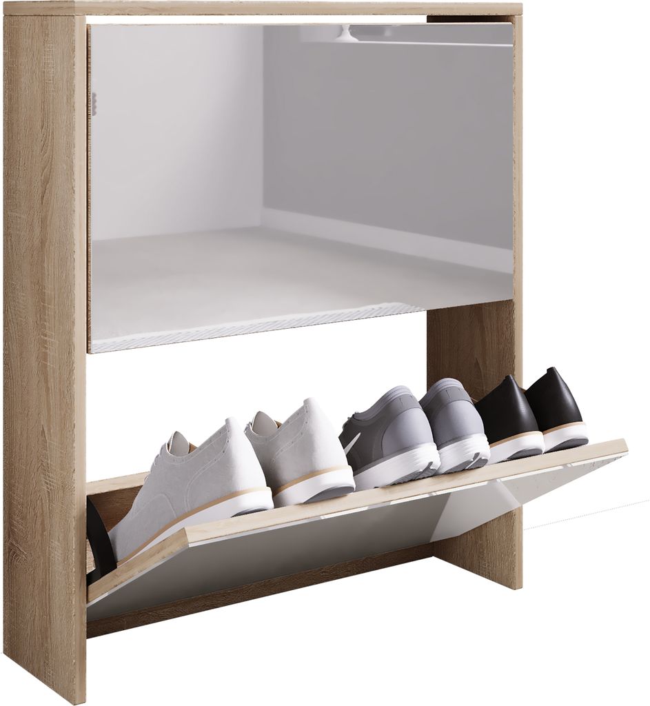 Schuhschrank Schuhkipper Spiegel Stido L Produktbild 