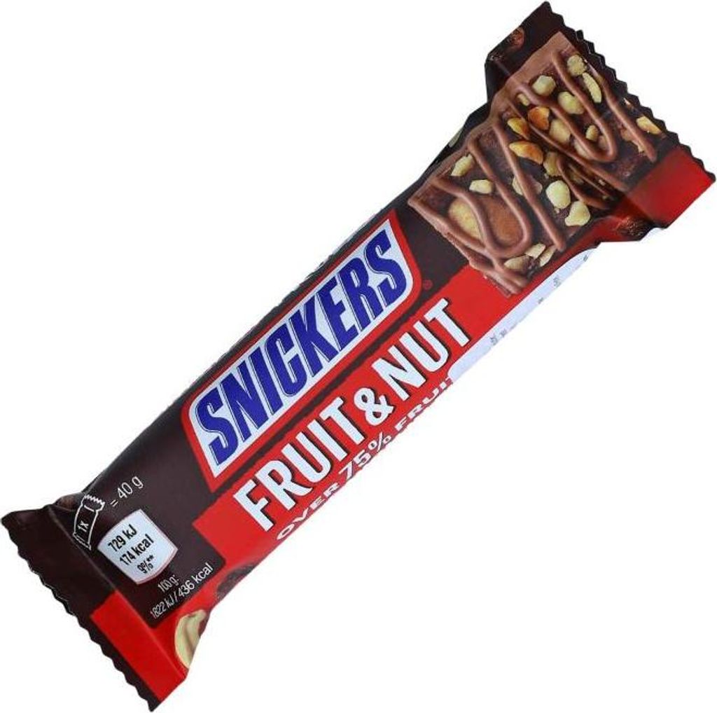 Snickers Fruit & Nut 40g Produktbild 