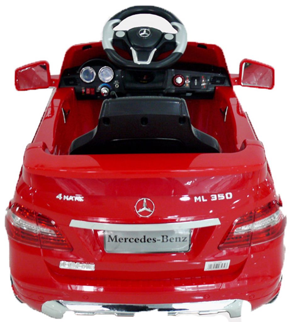 Mercedes-Benz ML 350 SUV Kinderauto Kinderfahrzeug Kinder Elektroauto rot 