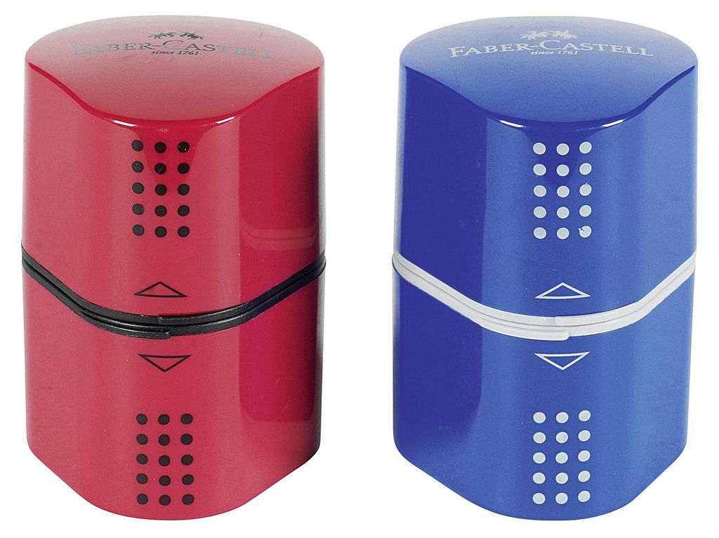 Faber-Castell Grip 2001 trio, Temperówka ręczna, Różne Zdjęcie produktu 
