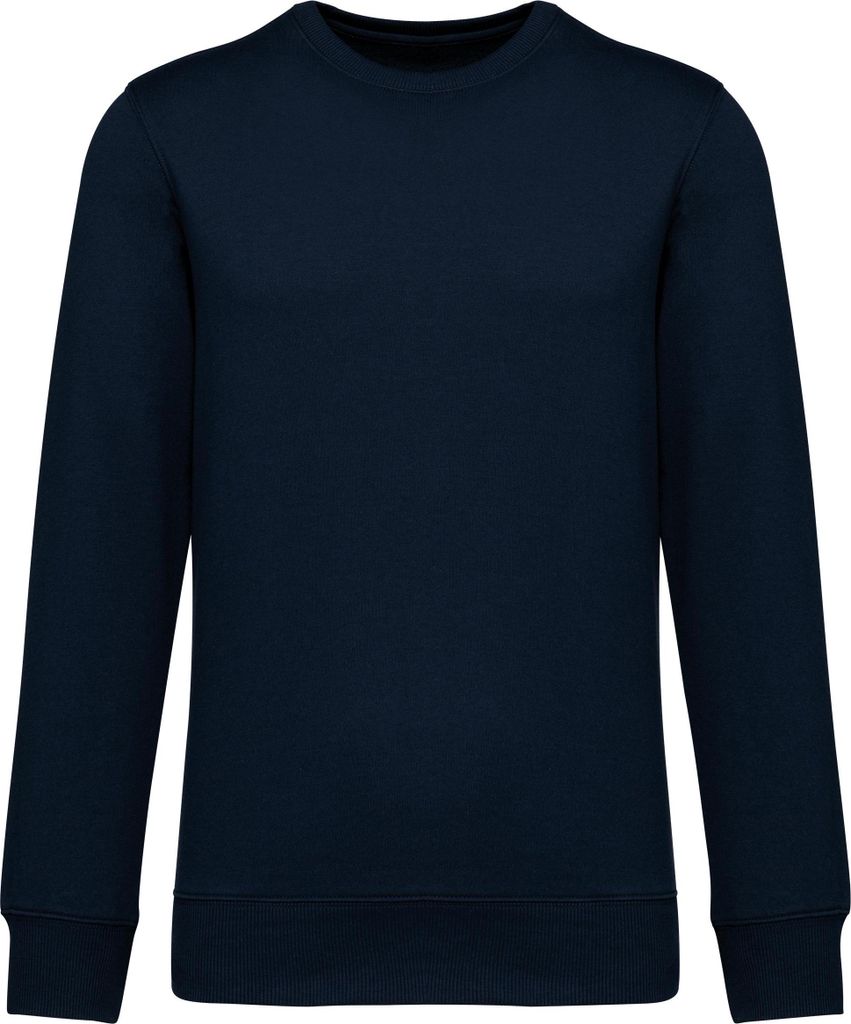 Native Spirit Umweltfreundliches Uni Sweatshirt mit Rundhalsausschnitt und hängenden Schultern au