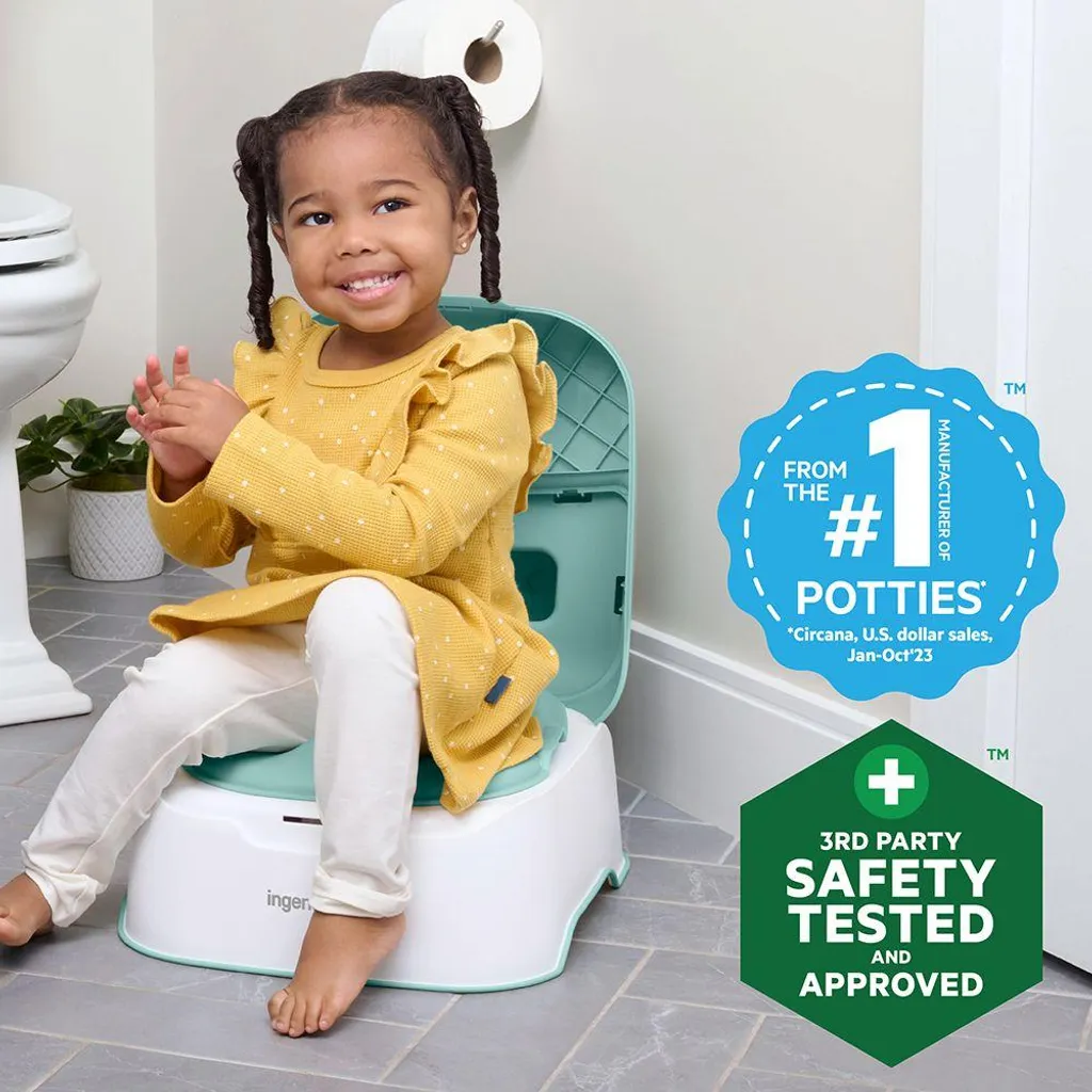 Ingenuity Prepare To Potty : Pot avec Cuvette Amovible et Base Stable 3in1