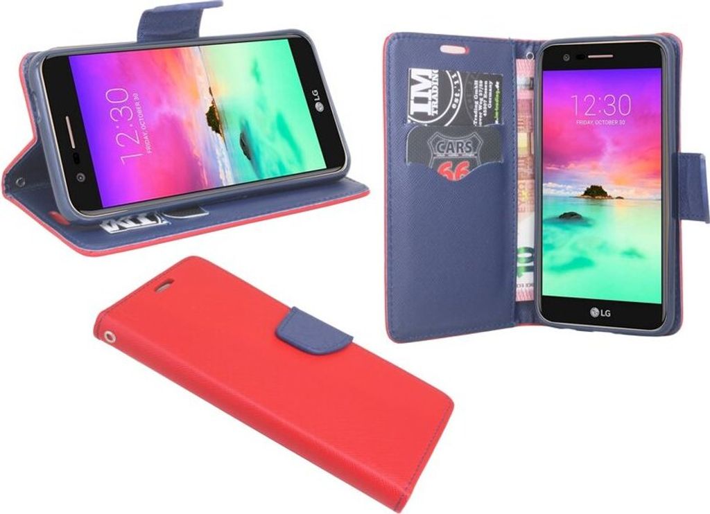 LG K9 Handyhülle Tasche Flip Case Smartphone Schutzhülle Produktbild 