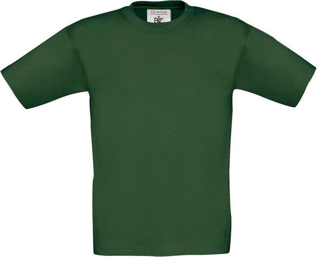 Kinder-T-Shirt, Kurzarm - B&C EXACT 150/K - bottle gr. - Produktbild 