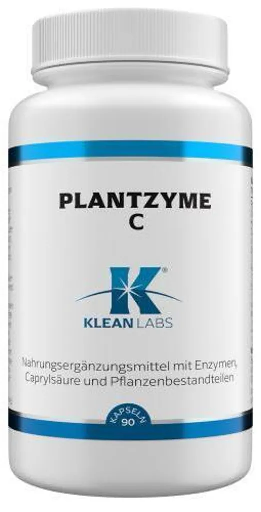 Plantzyme C Klean Labs 90 gélules - Stop à la fatigue et au surmenage
