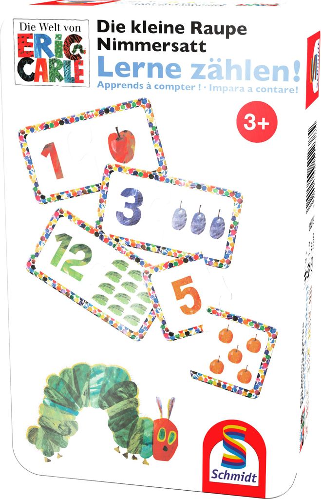 Schmidt Spiele Reisespiel Rechenspiel Lerne zählen! Raupe Produktbild 