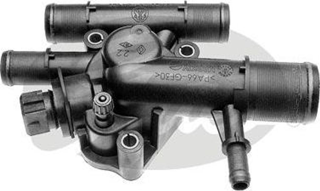 GATES TH27289G1 Thermostat, Kühlmittel OE 11060AW300 kompatibel mit Scenic, Megane, Laguna, Kangoo, Espace, Clio