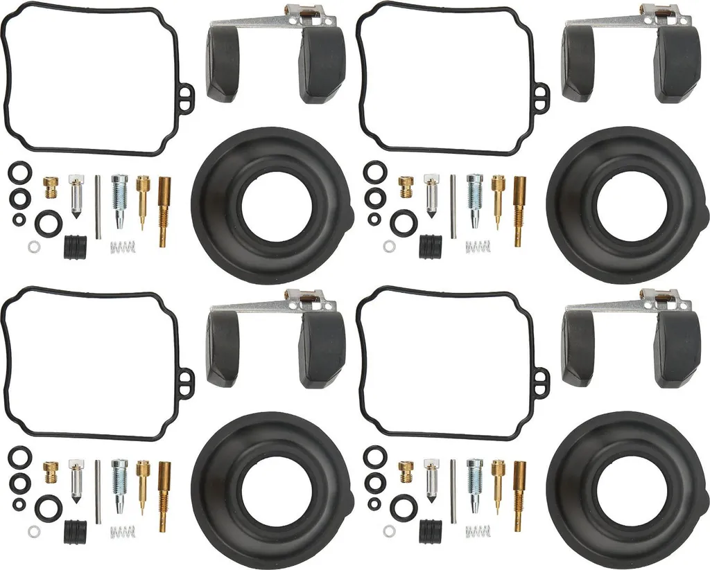 Réparer carburateur Yamaha XJ600 Seca II : kit complet 4 pièces 92-98