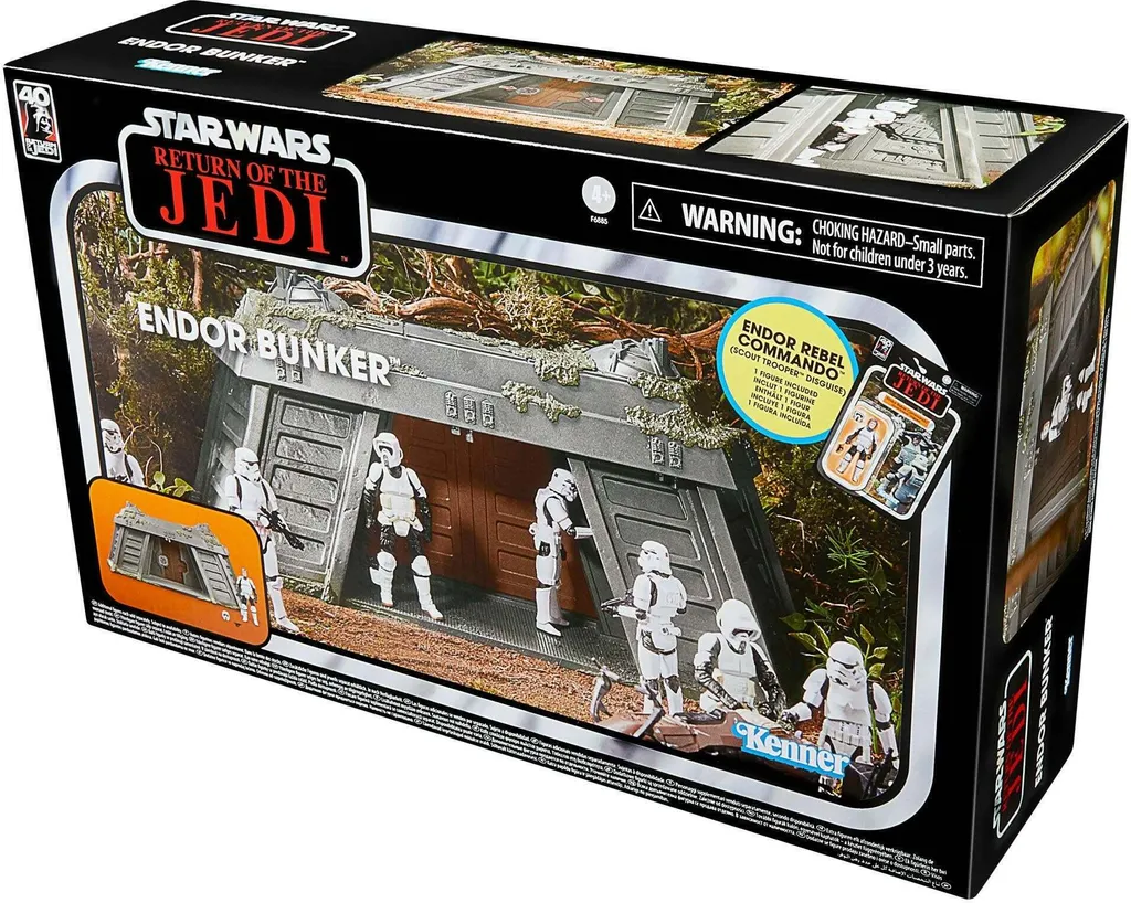 Bunker d'Endor Star Wars Vintage Collection avec Commando Rebel 9,5cm - 20