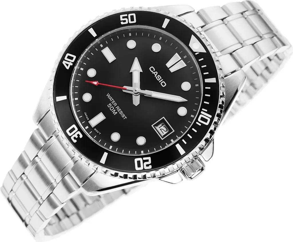 Orologio Casio MDV-10D-1A1VEF argento - 10
