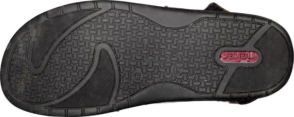 Rieker Herren Klassische Sandalen 25558-25 Farbe: Braun Produktbild 