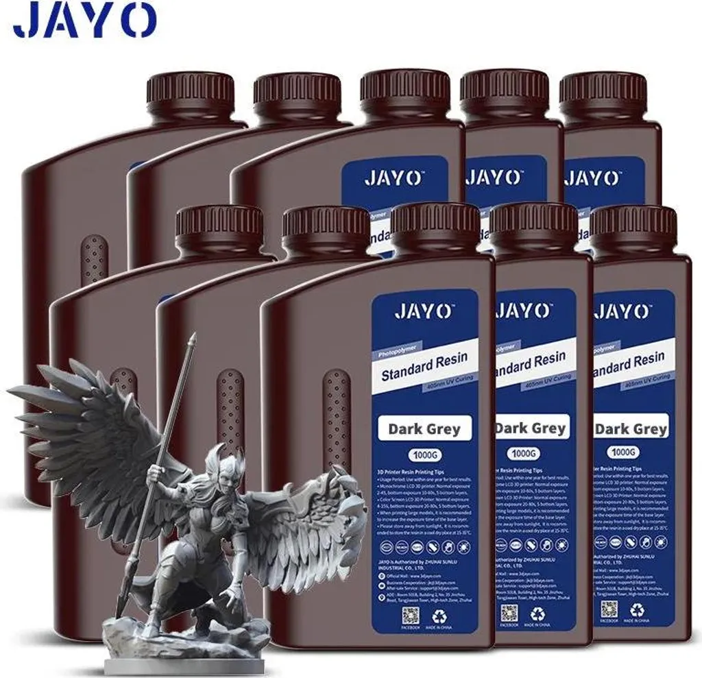 Résine 3D sans déformation DGrey haute précision, pack expert 10kg