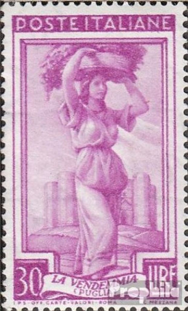 Briefmarken Italien 1955 Mi 930 postfrisch Arbeit