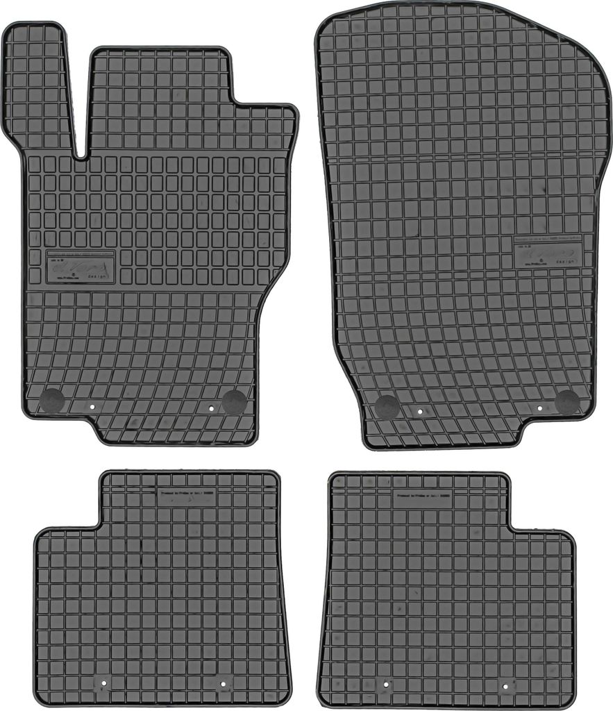 FROGUM ET542650 Fußmatten - Mercedes ML-Klasse II W164 2005-2011 MS Fußraum vorne - INSTALLIERT